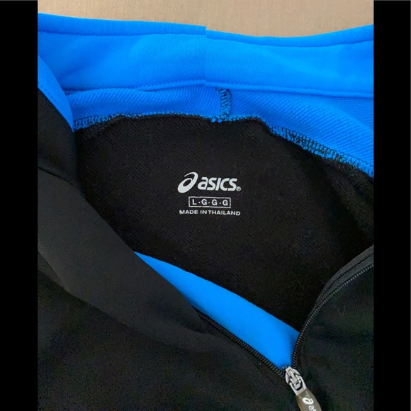 Asics haf zip pull over sweater size L - Picture 5 of 5